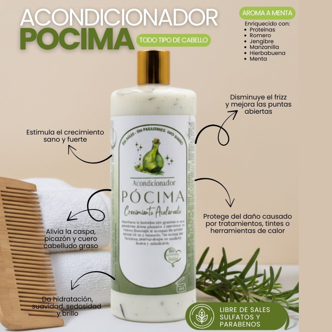 Acondicionador Pócima de Romero